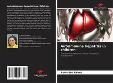 Buchcover von Autoimmune hepatitis in children