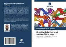 Portada del libro de Kreditsolidarität und soziale Währung