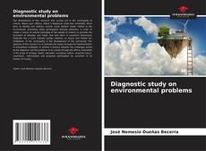 Diagnostic study on environmental problems kitap kapağı