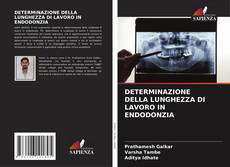 DETERMINAZIONE DELLA LUNGHEZZA DI LAVORO IN ENDODONZIA kitap kapağı