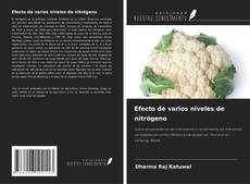 Bookcover of Efecto de varios niveles de nitrógeno