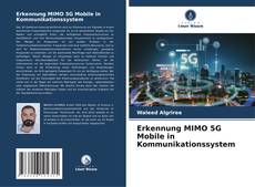 Buchcover von Erkennung MIMO 5G Mobile in Kommunikationssystem