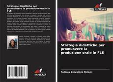 Strategie didattiche per promuovere la produzione orale in FLE kitap kapağı