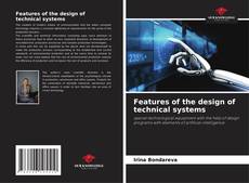 Capa do livro de Features of the design of technical systems 
