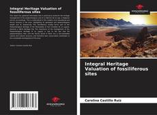 Capa do livro de Integral Heritage Valuation of fossiliferous sites 