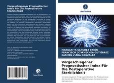 Capa do livro de Vorgeschlagener Prognostischer Index Für Die Postoperative Sterblichkeit 