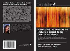 Bookcover of Análisis de las políticas de inclusión digital de los centros escolares
