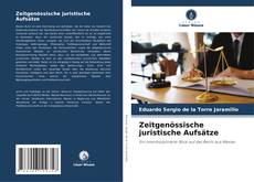 Buchcover von Zeitgenössische juristische Aufsätze