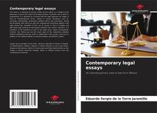 Buchcover von Contemporary legal essays