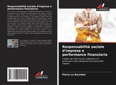 Couverture de Responsabilità sociale d'impresa e performance finanziaria