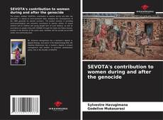 Portada del libro de SEVOTA's contribution to women during and after the genocide
