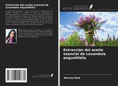 Capa do livro de Extracción del aceite esencial de Lavandula angustifolia 