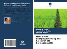 Portada del libro de Masse- und Energiegewinnung aus Reisstroh als Biomassequelle