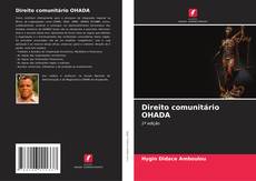 Buchcover von Direito comunitário OHADA