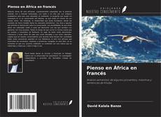 Pienso en África en francés kitap kapağı