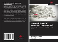 Strategic human resources management的封面