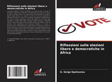 Buchcover von Riflessioni sulle elezioni libere e democratiche in Africa