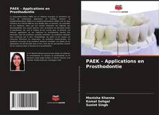 Borítókép a  PAEK – Applications en Prosthodontie - hoz