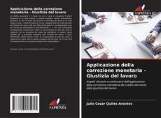 Bookcover of Applicazione della correzione monetaria - Giustizia del lavoro