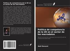 Buchcover von Política de competencia de la UE en el sector de los macrodatos