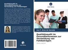 Qualitätsaudit im Gesundheitswesen zur Vermeidung von Fehlbeträgen的封面