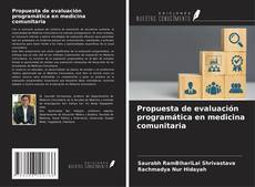 Copertina di Propuesta de evaluación programática en medicina comunitaria
