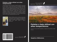 Buchcover von Patatas a baja altitud con altas temperaturas