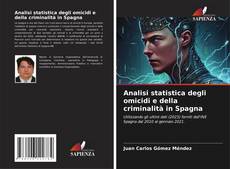 Capa do livro de Analisi statistica degli omicidi e della criminalità in Spagna 