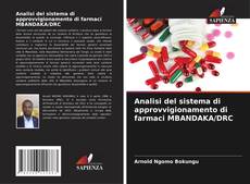 Capa do livro de Analisi del sistema di approvvigionamento di farmaci MBANDAKA/DRC 