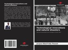 Capa do livro de Technological innovations and natural disasters 