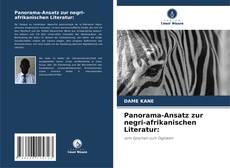 Capa do livro de Panorama-Ansatz zur negri-afrikanischen Literatur: 