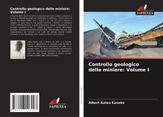Обложка Controllo geologico delle miniere: Volume I