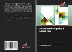 Buchcover von Giornalismo digitale e letteratura