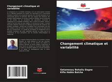 Copertina di Changement climatique et variabilité