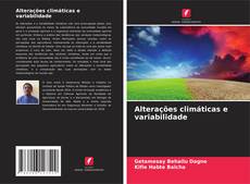 Buchcover von Alterações climáticas e variabilidade