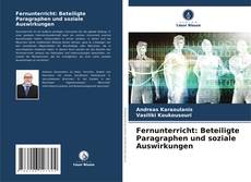 Fernunterricht: Beteiligte Paragraphen und soziale Auswirkungen的封面