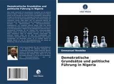 Demokratische Grundsätze und politische Führung in Nigeria kitap kapağı