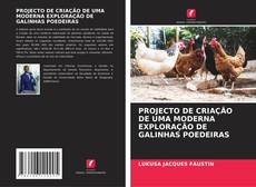 Buchcover von PROJECTO DE CRIAÇÃO DE UMA MODERNA EXPLORAÇÃO DE GALINHAS POEDEIRAS