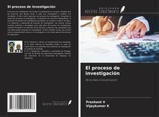 Bookcover of El proceso de investigación