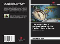 Bookcover of The Geography of Informal Work in São Paulo's Historic Centre
