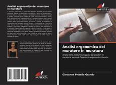 Buchcover von Analisi ergonomica del muratore in muratura