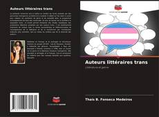 Auteurs littéraires trans kitap kapağı