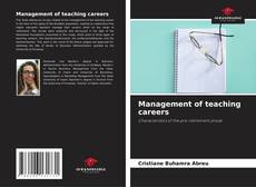 Management of teaching careers的封面