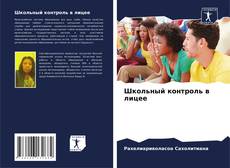 Школьный контроль в лицее kitap kapağı