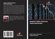 Copertina di Analisi della finanza internazionale