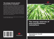 Buchcover von The energy reserves of pine processionary caterpillars