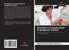 Bookcover of Syncytin-2 incorporation in pregnant women
