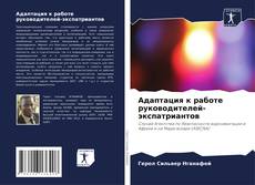 Bookcover of Адаптация к работе руководителей-экспатриантов