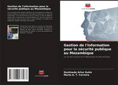 Buchcover von Gestion de l'information pour la sécurité publique au Mozambique