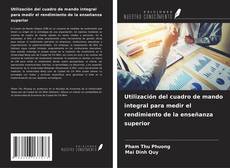 Bookcover of Utilización del cuadro de mando integral para medir el rendimiento de la enseñanza superior